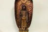 Bamyan Mobili e Oggetti d'Arte Orientale - Etnografia – Amitanyoirai Buddha – -Legno dorato-Jappone- dimensioni cm.60 x 22 x 14,5