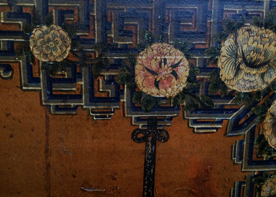 Bamyan Mobili e Oggetti d'Arte Orientale - Etnografia - Cassapanca -Mongolia - dimensioni: cm.140 x 60 x 86
