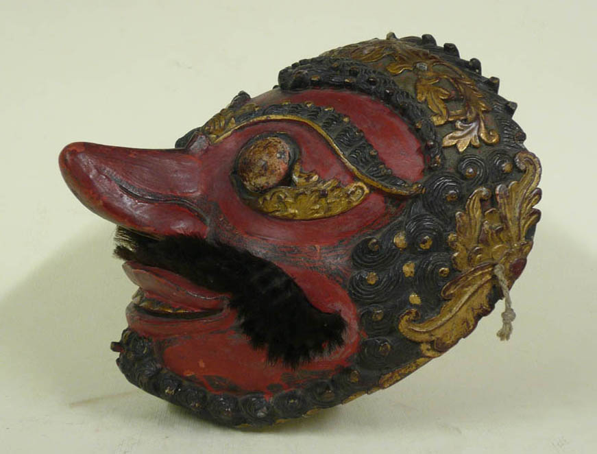 Bamyan Mobili e Oggetti d'Arte Orientale - Etnografia - Maschera in legno - Bali Indonesia - dimensioni cm. 19 x 23